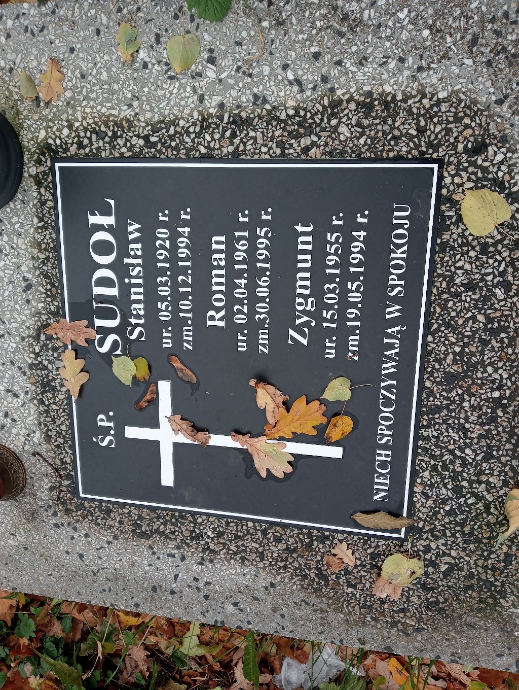 Roman Sudoł 1961 Chojnów - Grobonet - Wyszukiwarka osób pochowanych