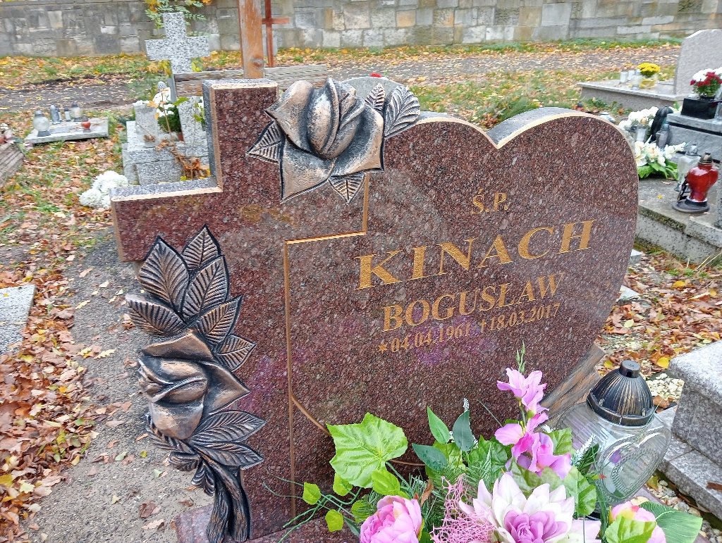 Bogusław Kinach 1961 Chojnów - Grobonet - Wyszukiwarka osób pochowanych