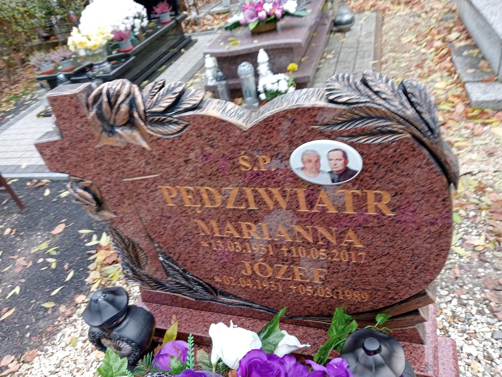 Józef Pędziwiatr 1931 Chojnów - Grobonet - Wyszukiwarka osób pochowanych