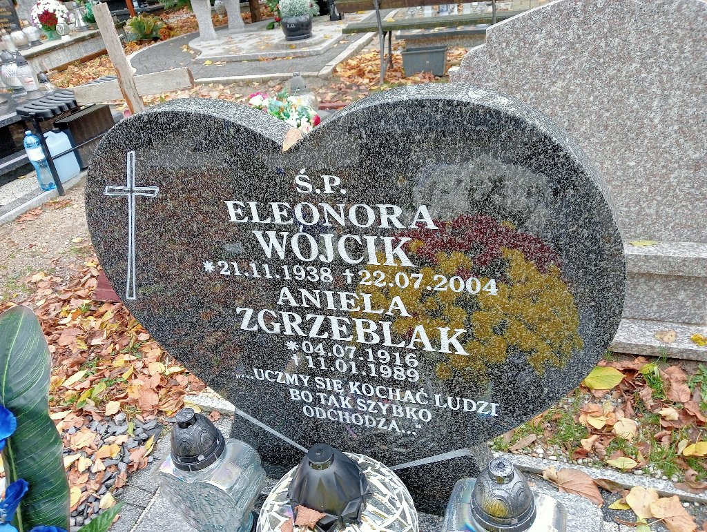 Eleonora Wójcik 1938 Chojnów - Grobonet - Wyszukiwarka osób pochowanych