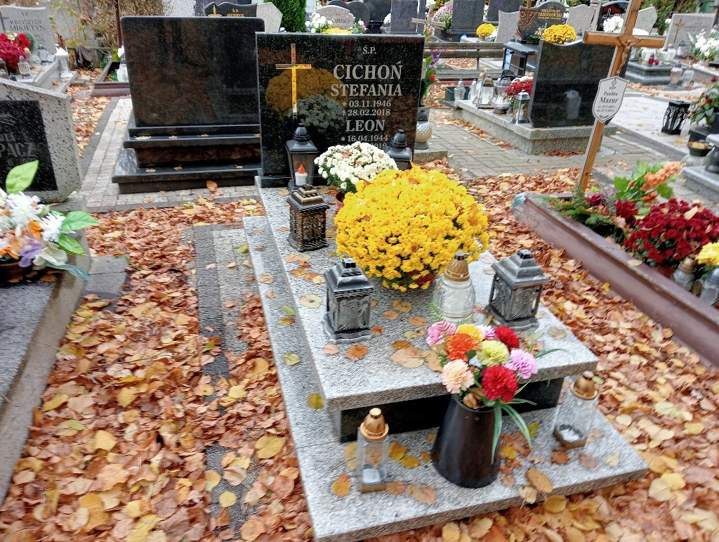 Grób Leon Cichoń