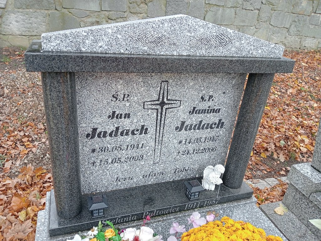 Janina Jadach 1947 Chojnów - Grobonet - Wyszukiwarka osób pochowanych