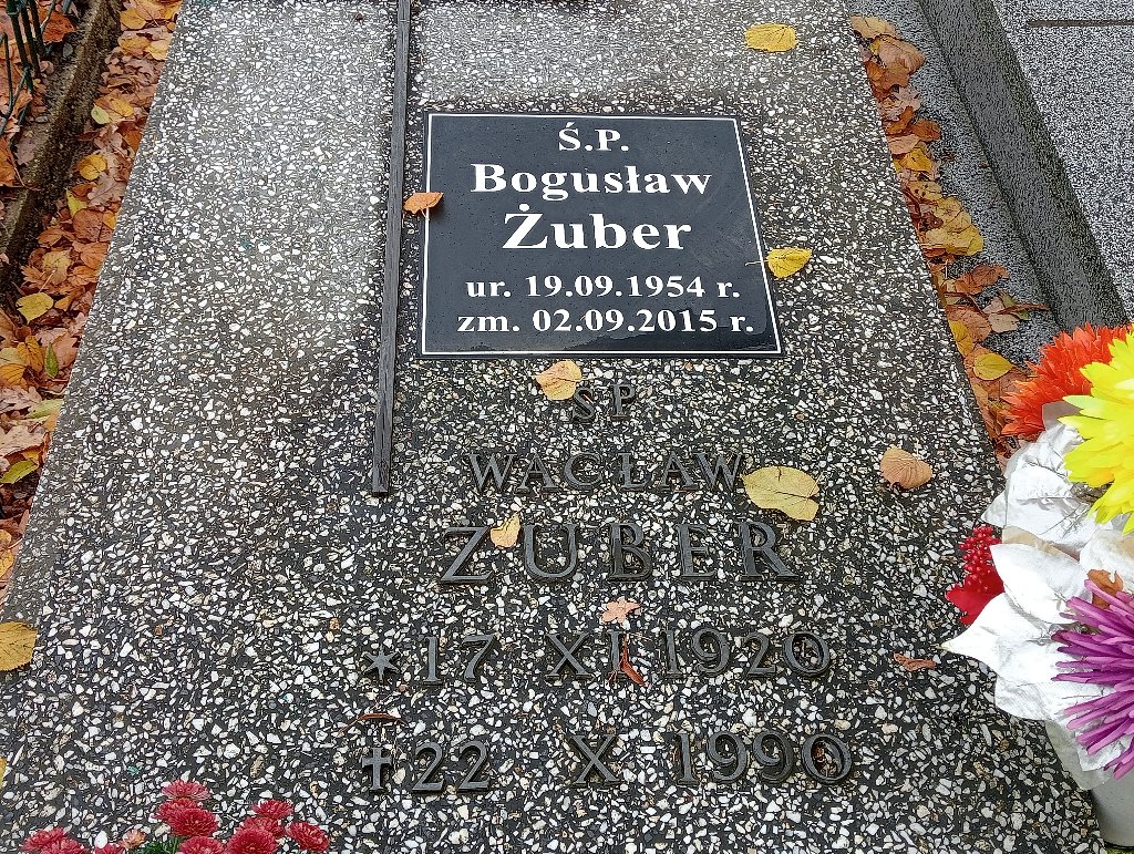 Bogusław Żuber 1954 Chojnów - Grobonet - Wyszukiwarka osób pochowanych