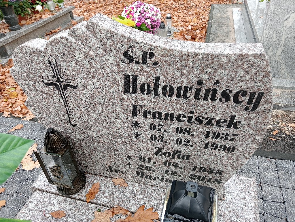 Zofia Hołowińska 1945 Chojnów - Grobonet - Wyszukiwarka osób pochowanych