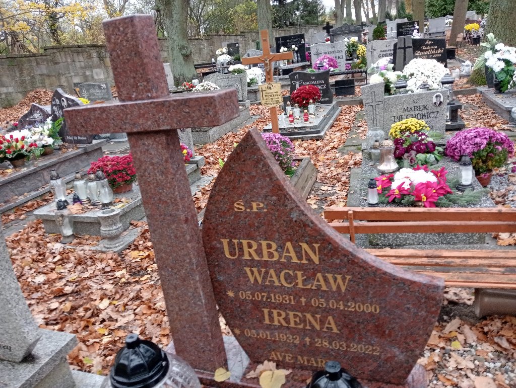 Wacław Urban 1931 Chojnów - Grobonet - Wyszukiwarka osób pochowanych