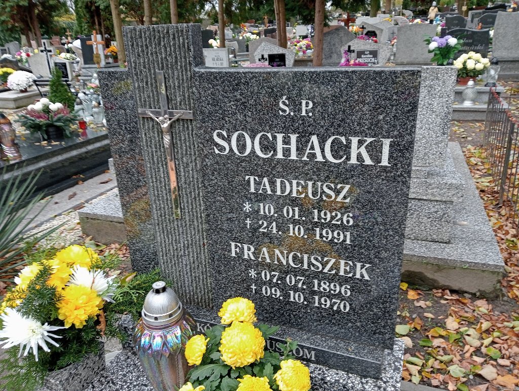 Tadeusz Sochacki 1926 Chojnów - Grobonet - Wyszukiwarka osób pochowanych
