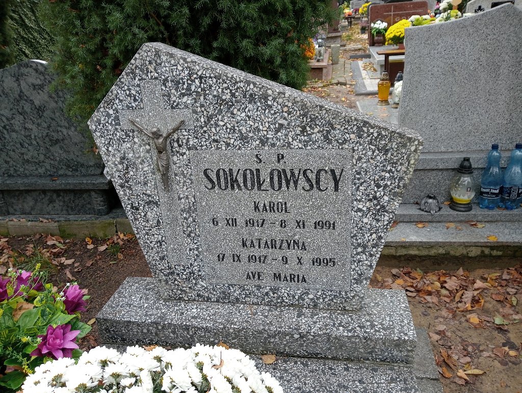 Katarzyna Sokołowska 1917 Chojnów - Grobonet - Wyszukiwarka osób pochowanych