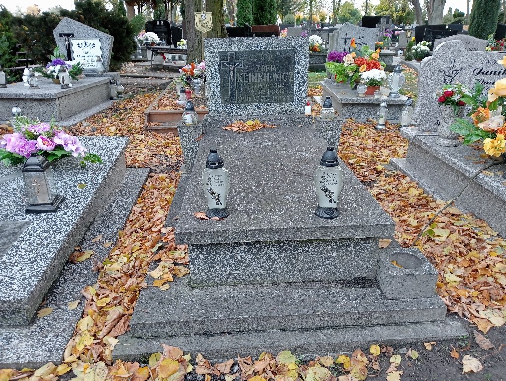 Grób Zofia Klimkiewicz