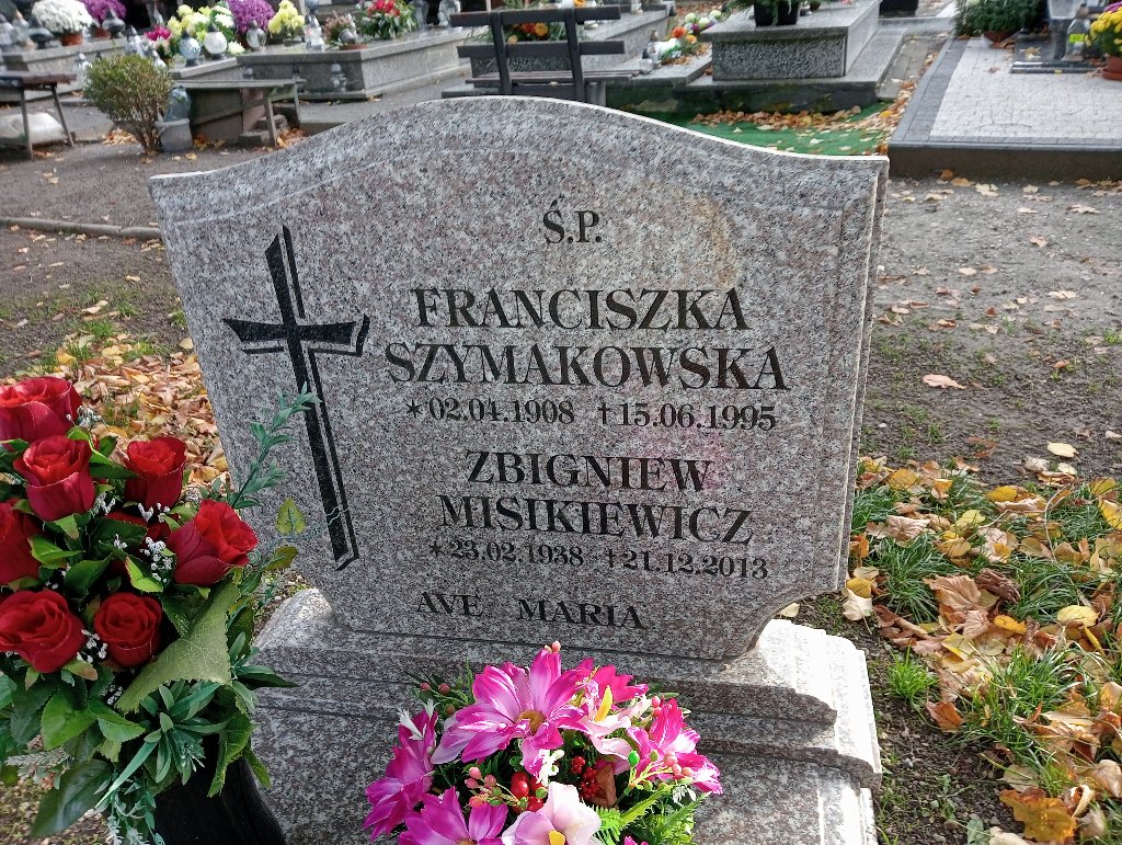 Franciszka Szymakowska 1908 Chojnów - Grobonet - Wyszukiwarka osób pochowanych