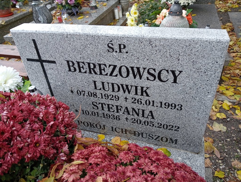 Stefania Berezowska 1936 Chojnów - Grobonet - Wyszukiwarka osób pochowanych