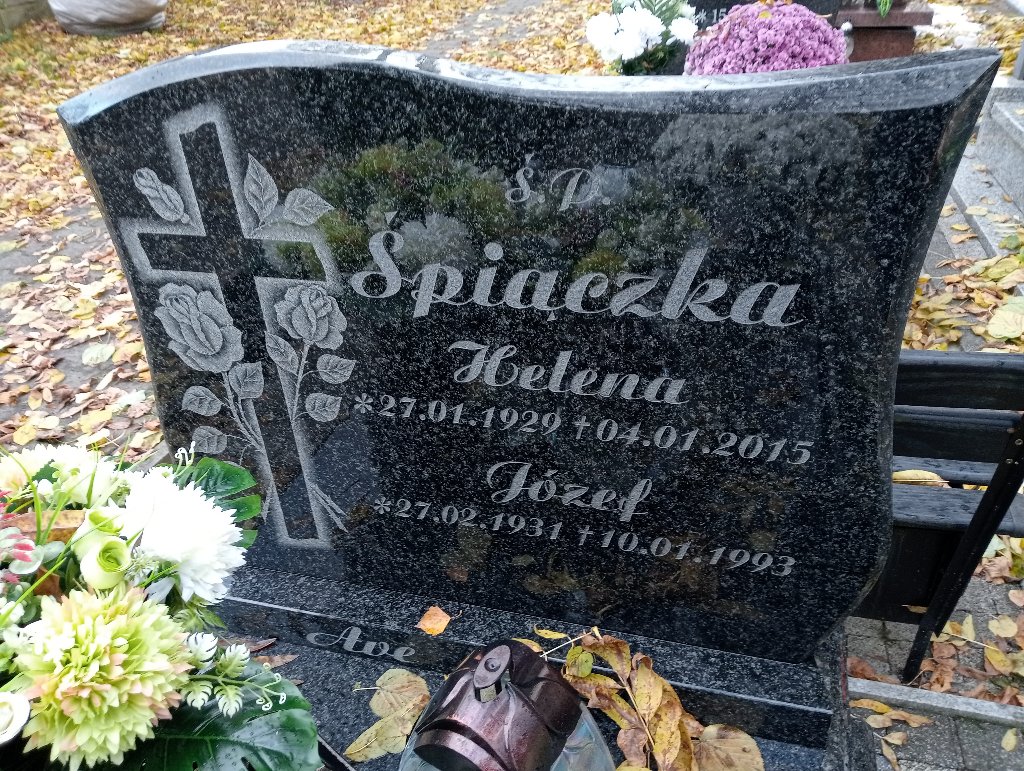 Helena Śpiączka 1929 Chojnów - Grobonet - Wyszukiwarka osób pochowanych