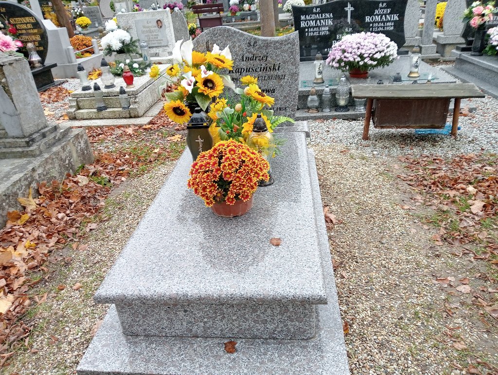 Grób Andrzej Kapuściński