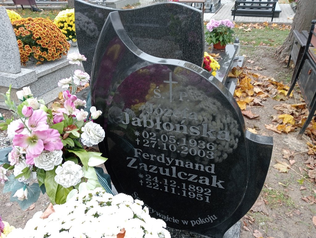 Ferdynand Zazulczak 1892 Chojnów - Grobonet - Wyszukiwarka osób pochowanych