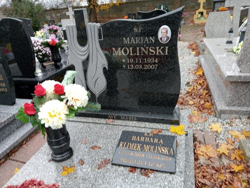 Leokadia Molińska 1938 Chojnów - Grobonet - Wyszukiwarka osób pochowanych