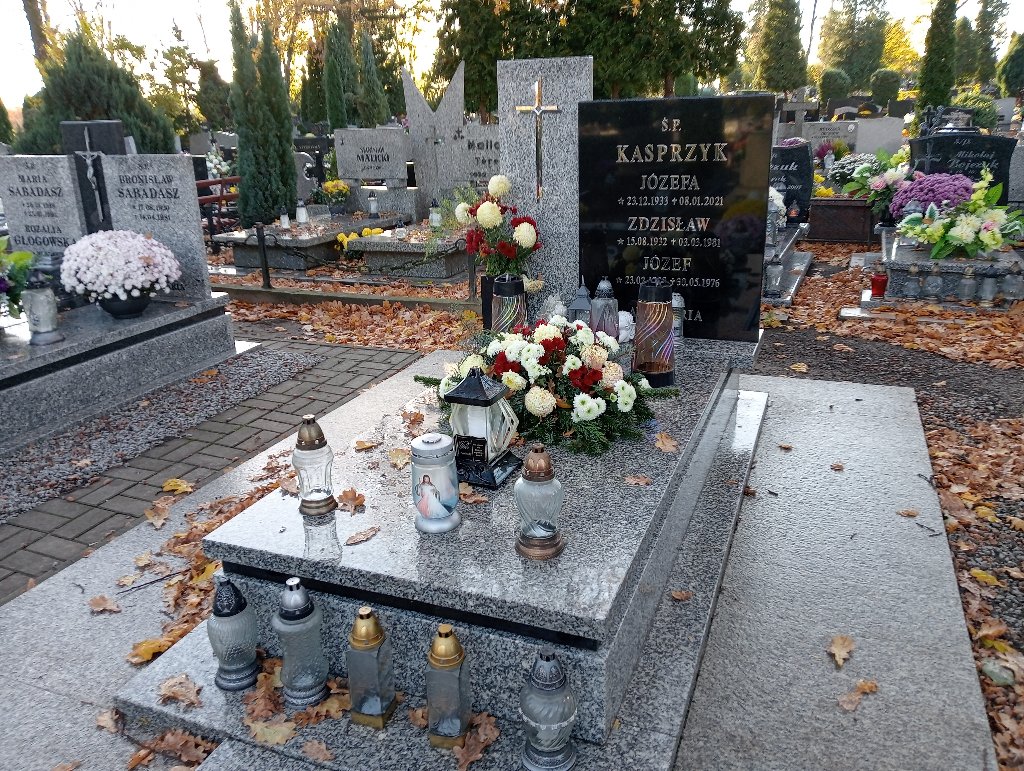 Grób Zdzisław Kasprzyk