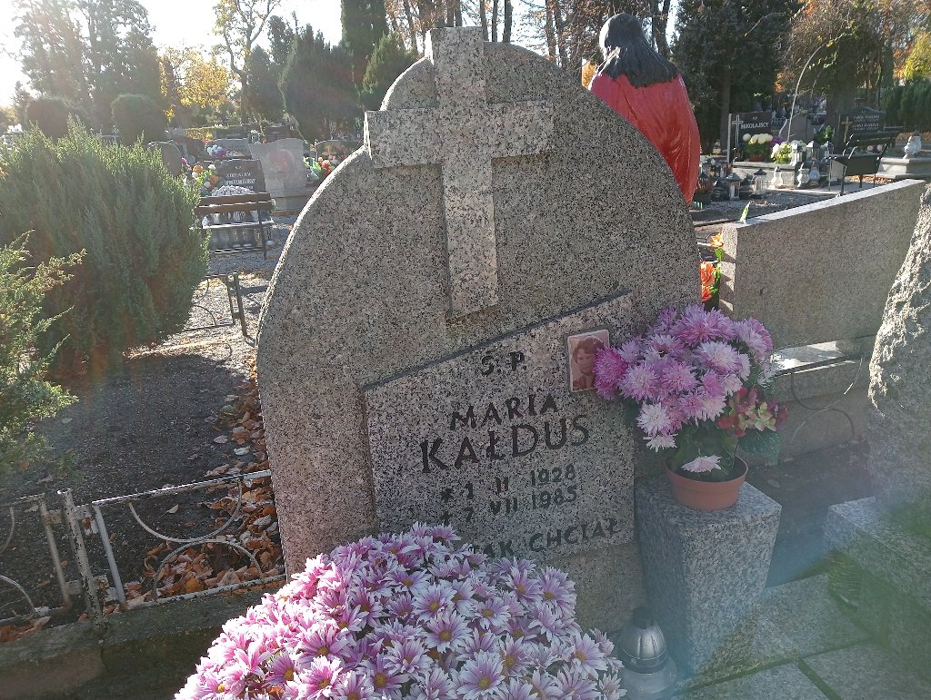 Maria Kałdus 1928 Chojnów - Grobonet - Wyszukiwarka osób pochowanych