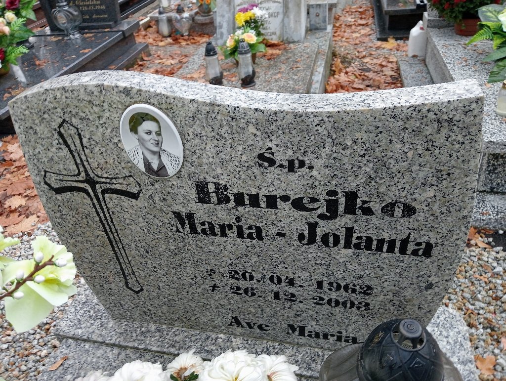 Maria Burejko 1962 Chojnów - Grobonet - Wyszukiwarka osób pochowanych