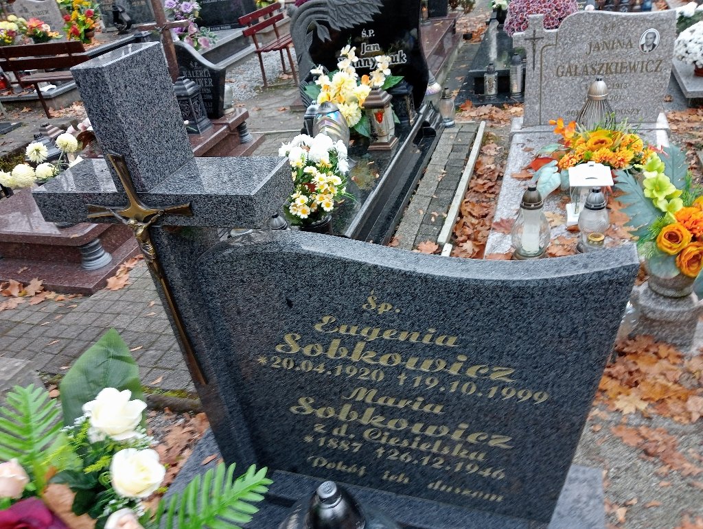 Maria Sobkowicz 1886 Chojnów - Grobonet - Wyszukiwarka osób pochowanych