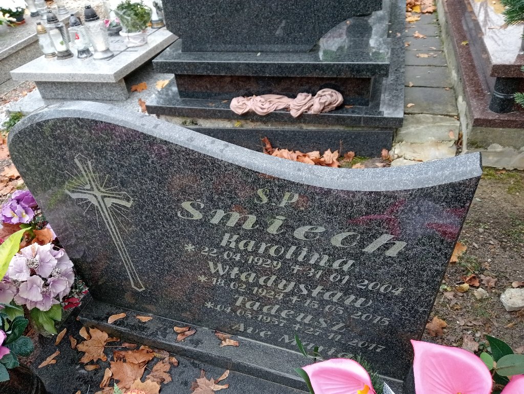 Zygmunt Śmiech 1948 Chojnów - Grobonet - Wyszukiwarka osób pochowanych