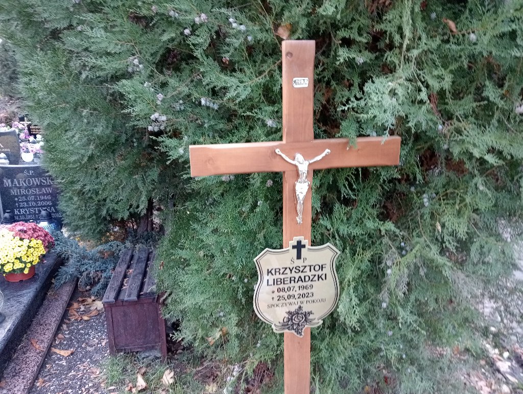 Krzysztof Liberadzki 1969 Chojnów - Grobonet - Wyszukiwarka osób pochowanych