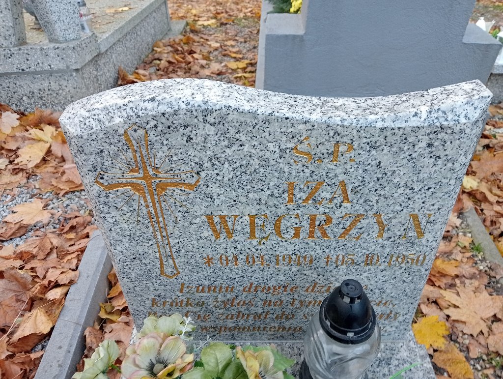 Izabela Węgrzyn 1949 Chojnów - Grobonet - Wyszukiwarka osób pochowanych