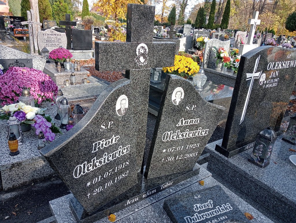 Anna Oleksiewicz 1923 Chojnów - Grobonet - Wyszukiwarka osób pochowanych