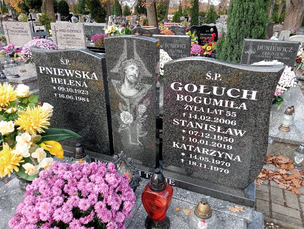 Stanisław Gołuch 1950 Chojnów - Grobonet - Wyszukiwarka osób pochowanych