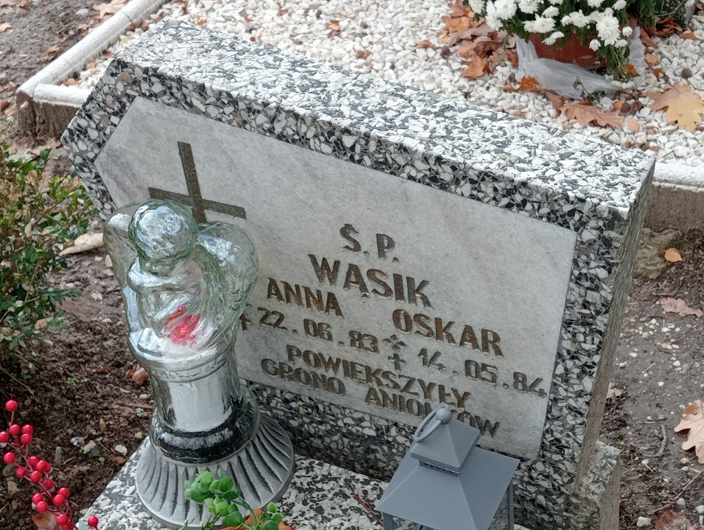 Oskar Wąsik 1984 Chojnów - Grobonet - Wyszukiwarka osób pochowanych