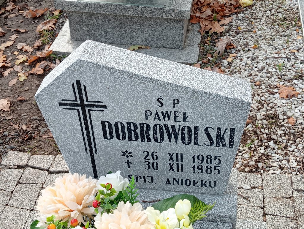 Paweł Dobrowolski 1985 Chojnów - Grobonet - Wyszukiwarka osób pochowanych