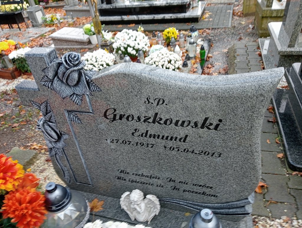 Edmund Groszkowski 1937 Chojnów - Grobonet - Wyszukiwarka osób pochowanych