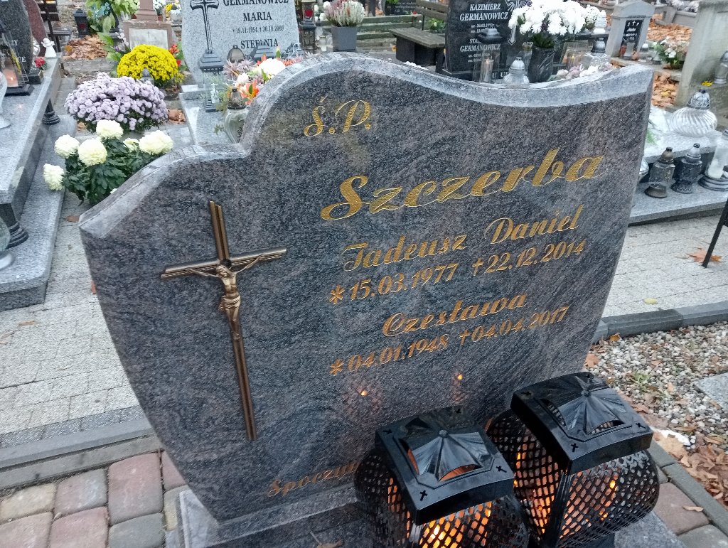 Czesława Szczerba 1948 Chojnów - Grobonet - Wyszukiwarka osób pochowanych