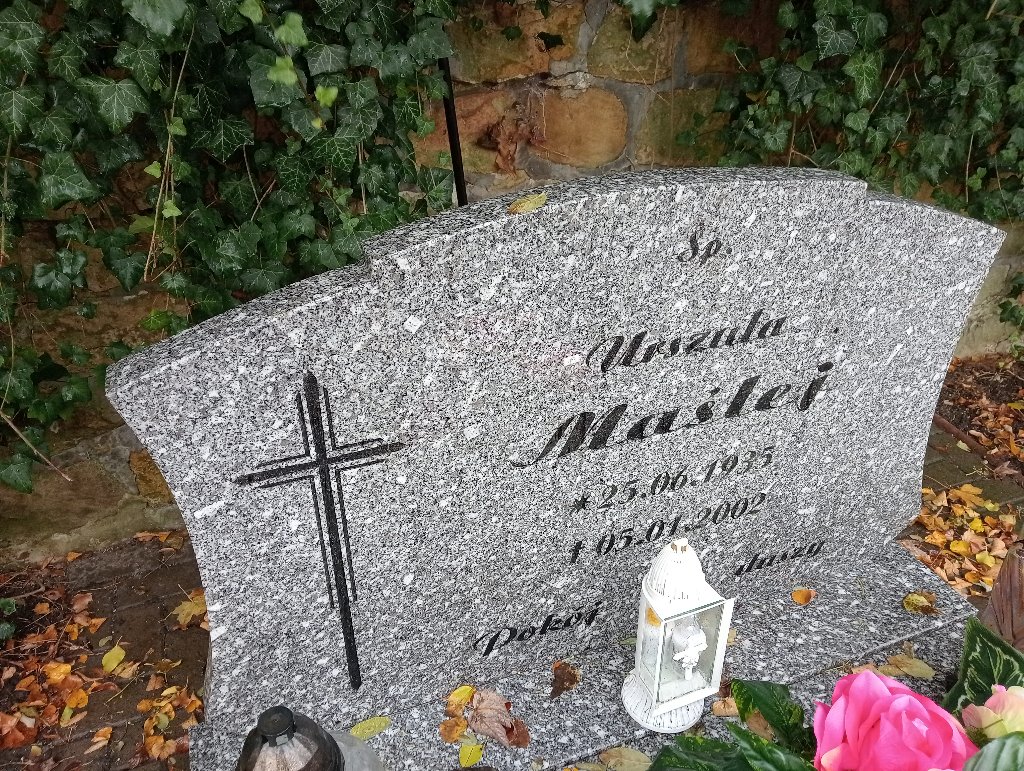 Urszula Maślej 1935 Chojnów - Grobonet - Wyszukiwarka osób pochowanych