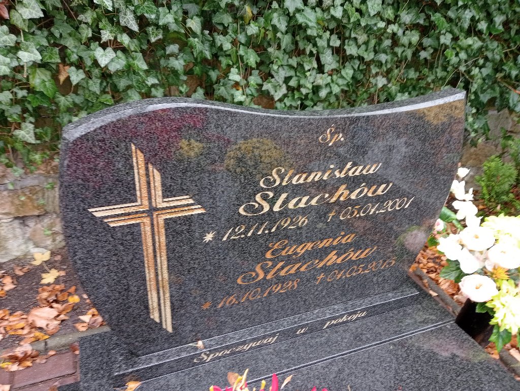 Stanisław Stachów 1926 Chojnów - Grobonet - Wyszukiwarka osób pochowanych