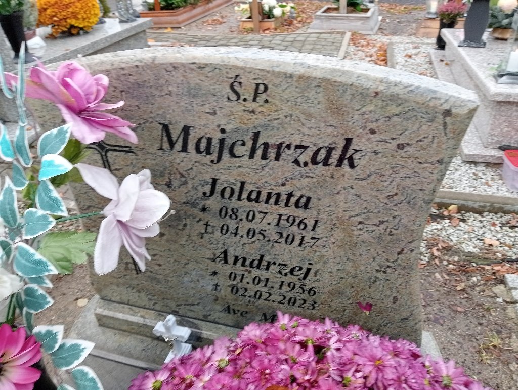 Jolanta Majchrzak 1961 Chojnów - Grobonet - Wyszukiwarka osób pochowanych
