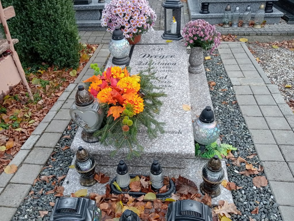 Grób Zdzisława Dreger