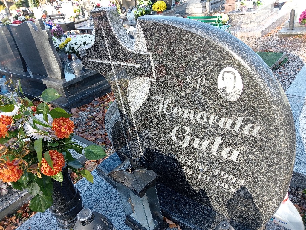 Honorata Guła 1904 Chojnów - Grobonet - Wyszukiwarka osób pochowanych