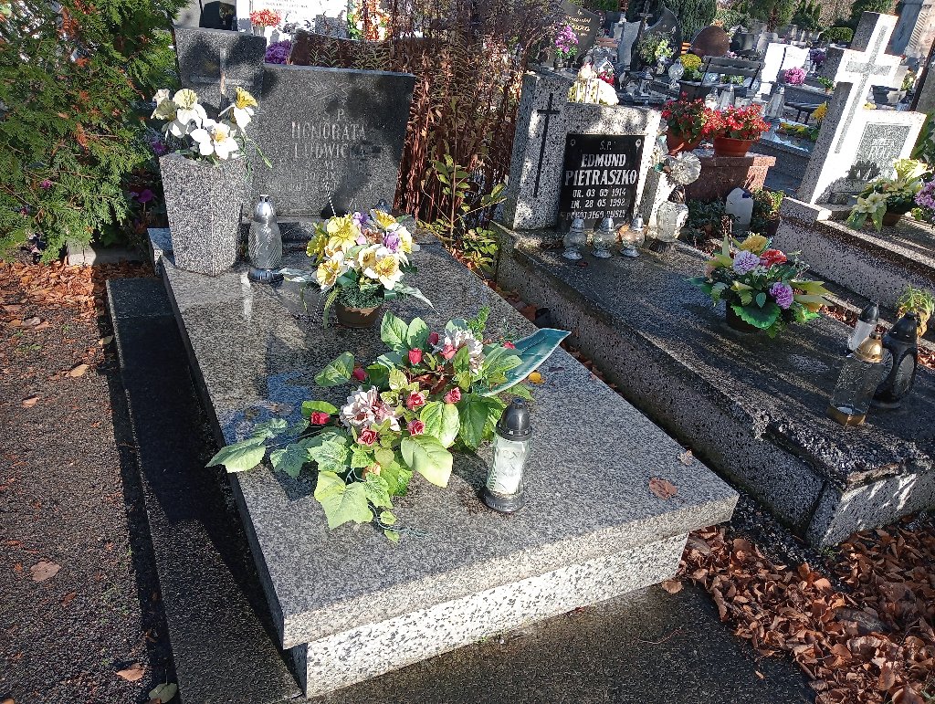 Grób Honorata Ludwicka