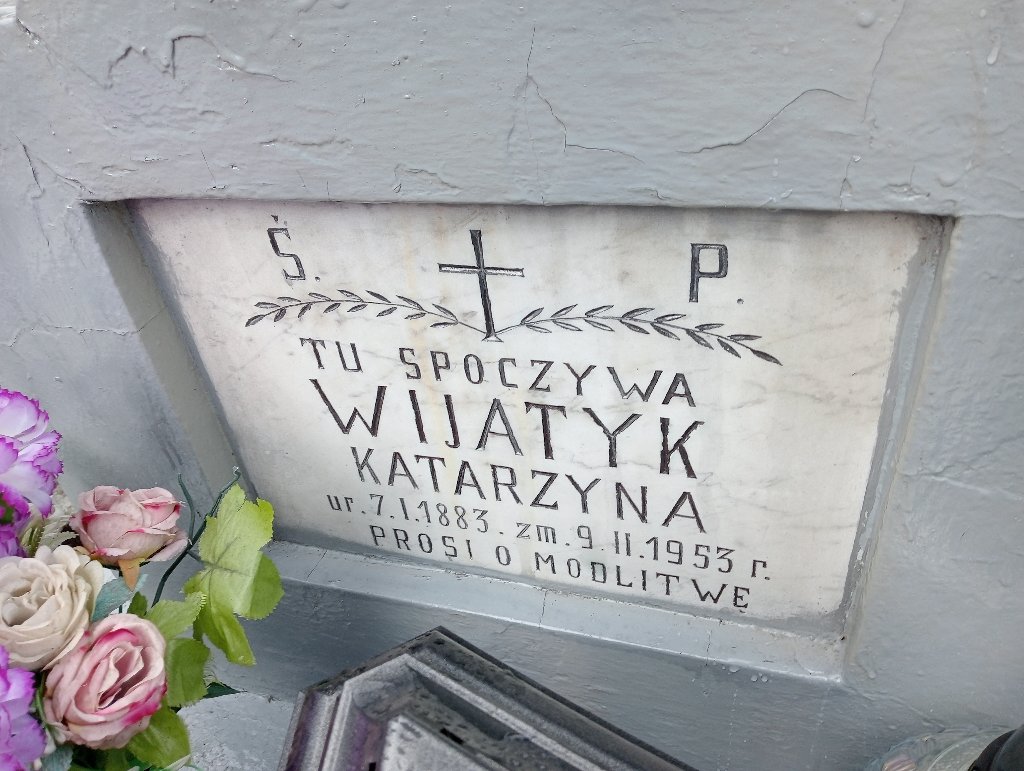 Katarzyna Wijatyk 1883 Chojnów - Grobonet - Wyszukiwarka osób pochowanych