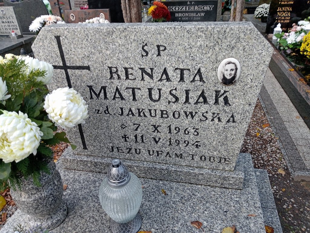 Renata Matusiak 1963 Chojnów - Grobonet - Wyszukiwarka osób pochowanych
