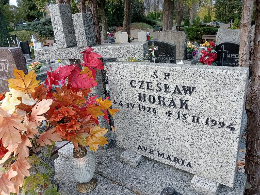 Czesław Horak 1926 Chojnów - Grobonet - Wyszukiwarka osób pochowanych