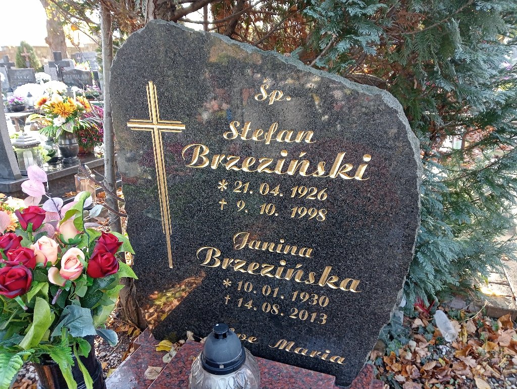 Janina Brzezińska 1930 Chojnów - Grobonet - Wyszukiwarka osób pochowanych