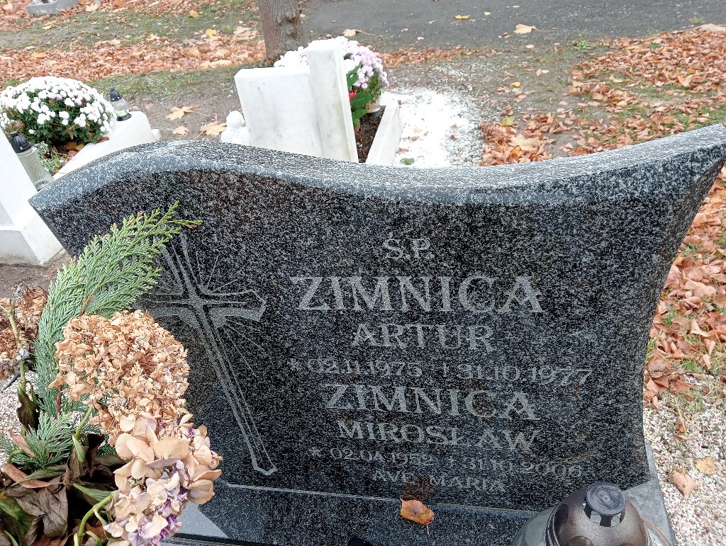 Mirosław Zimnica 1952 Chojnów - Grobonet - Wyszukiwarka osób pochowanych