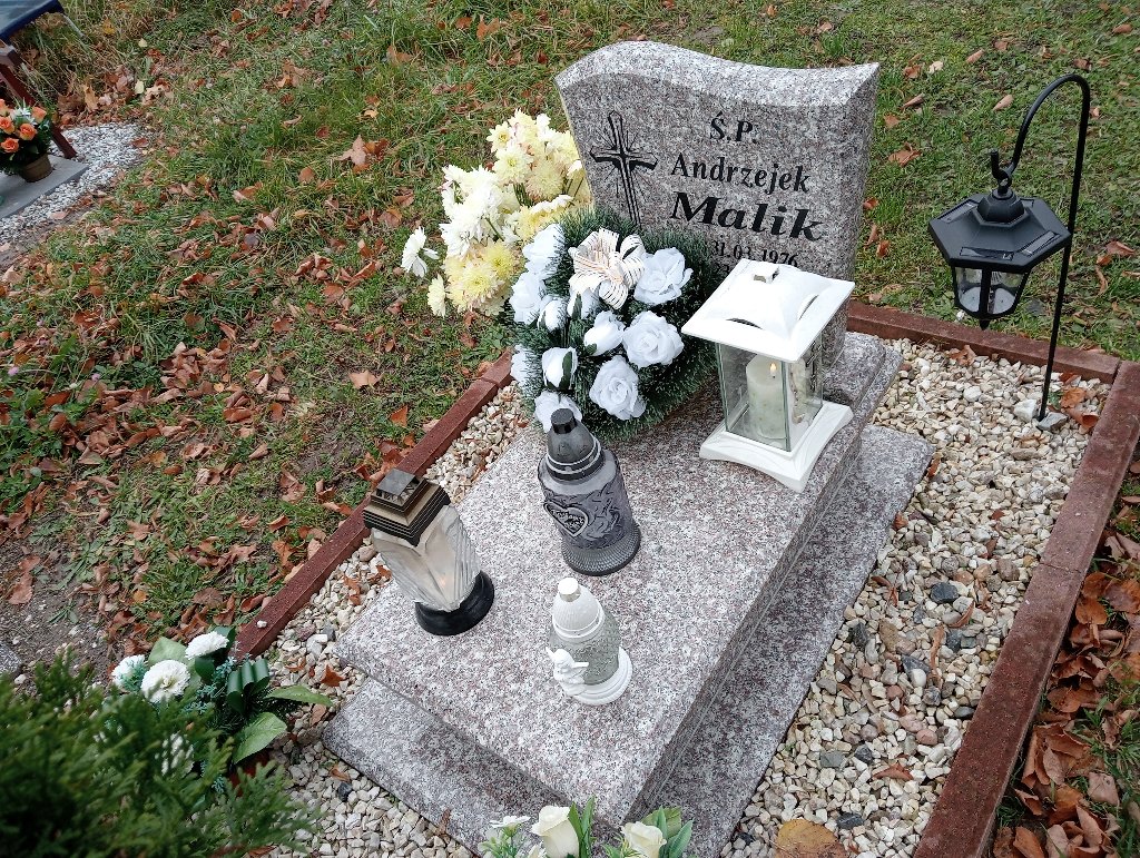 Grób Andrzej Malik
