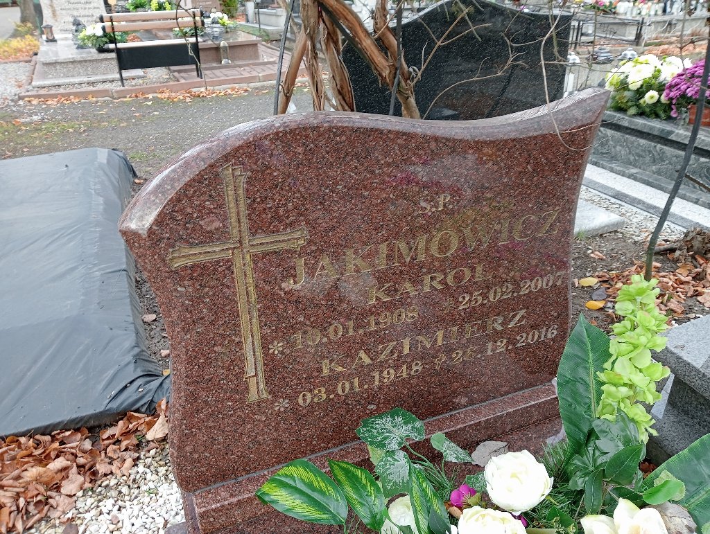 Karol Jakimowicz 1908 Chojnów - Grobonet - Wyszukiwarka osób pochowanych