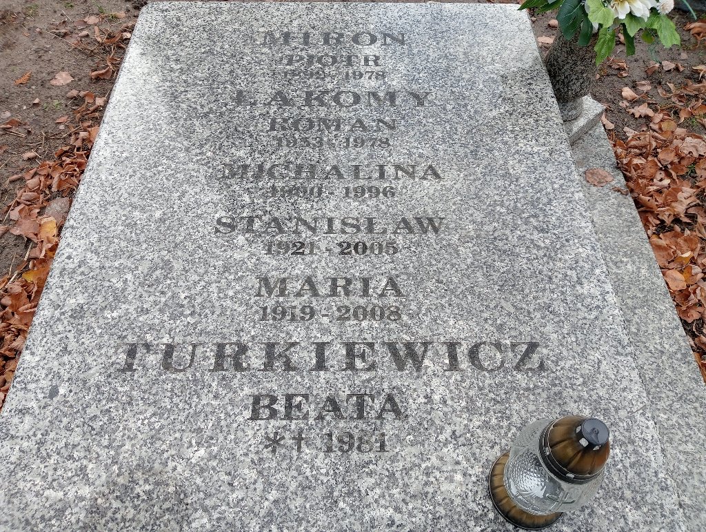 Michalina Łakoma 1900 Chojnów - Grobonet - Wyszukiwarka osób pochowanych