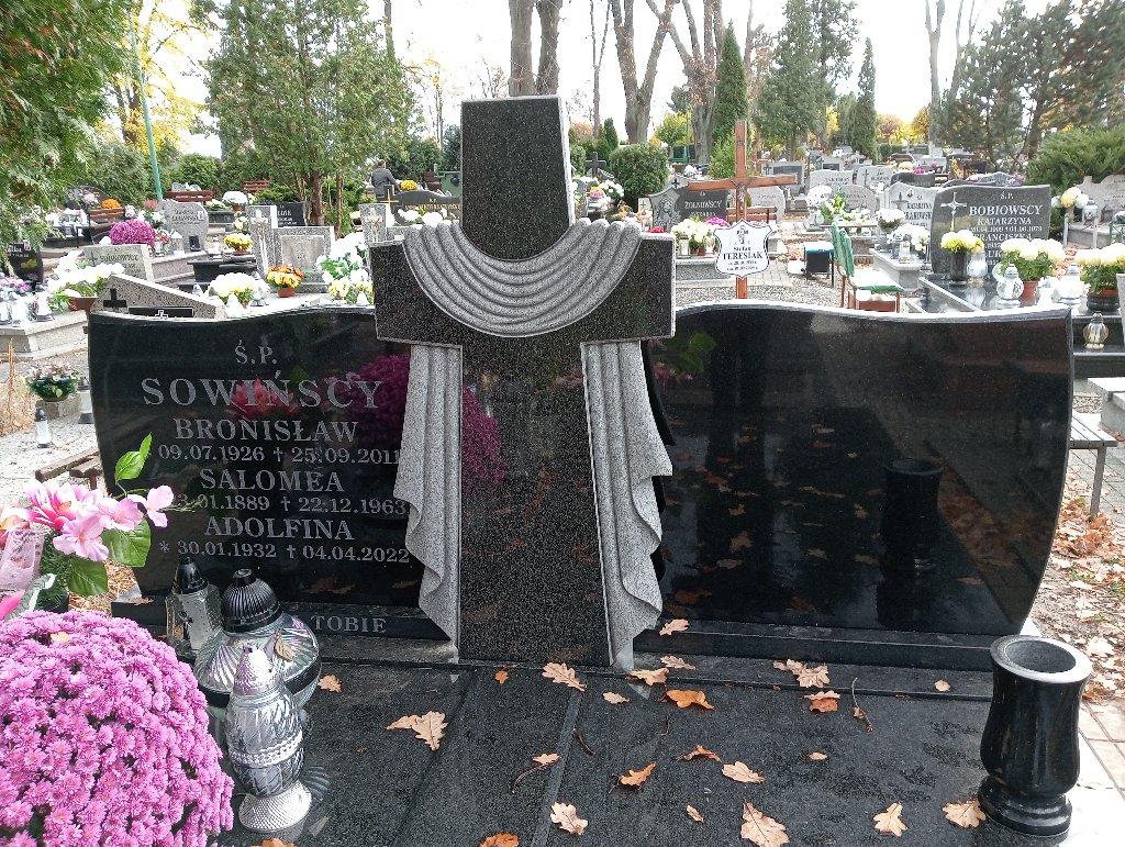 Adolfina Sowińska 1932 Chojnów - Grobonet - Wyszukiwarka osób pochowanych