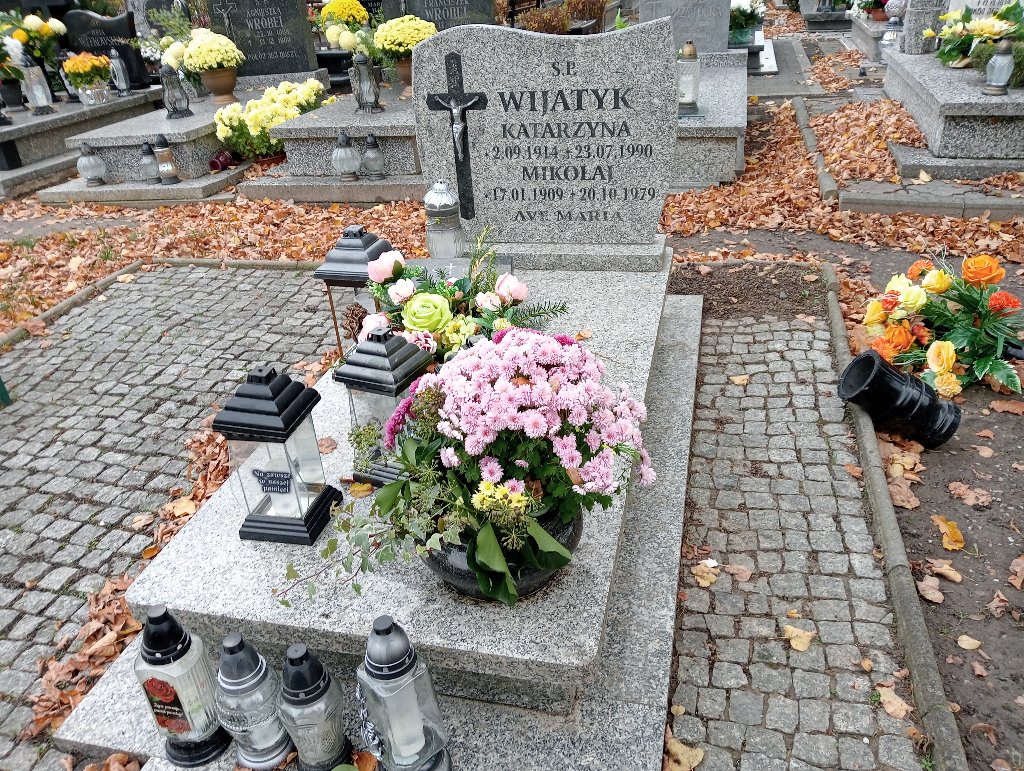 Grób Katarzyna Wijatyk