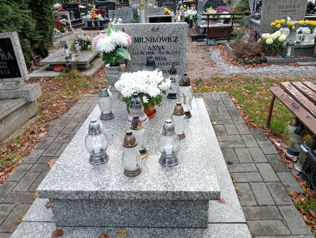 Grób Wanda Milnikowicz