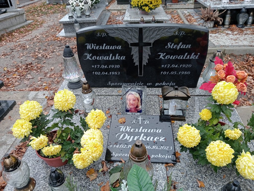 Wiesława Kowalska 1930 Chojnów - Grobonet - Wyszukiwarka osób pochowanych