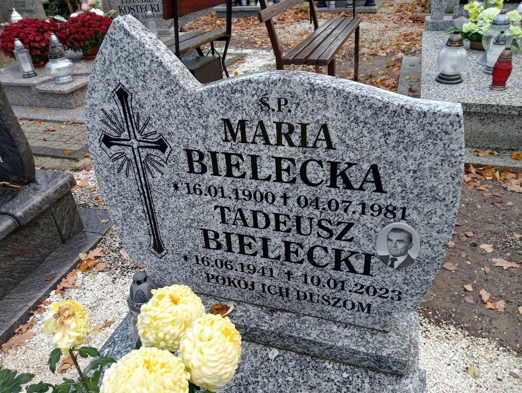 Tadeusz Bielecki 1941 Chojnów - Grobonet - Wyszukiwarka osób pochowanych